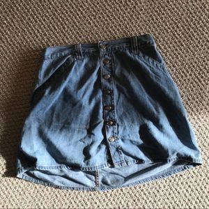 Denim skirt